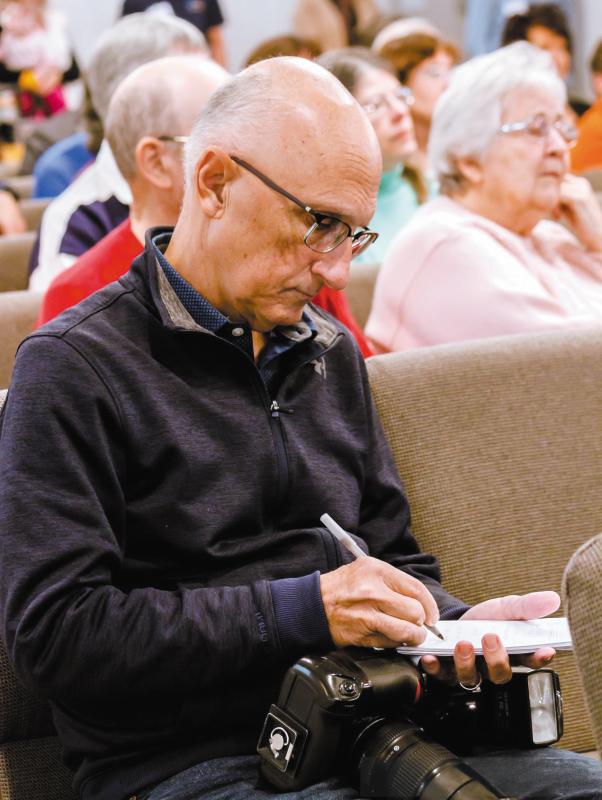 Ron MacArthur was a fixture in Sussex County Council chambers. PHOTO COURTESY OF PAULA M. SHANNON